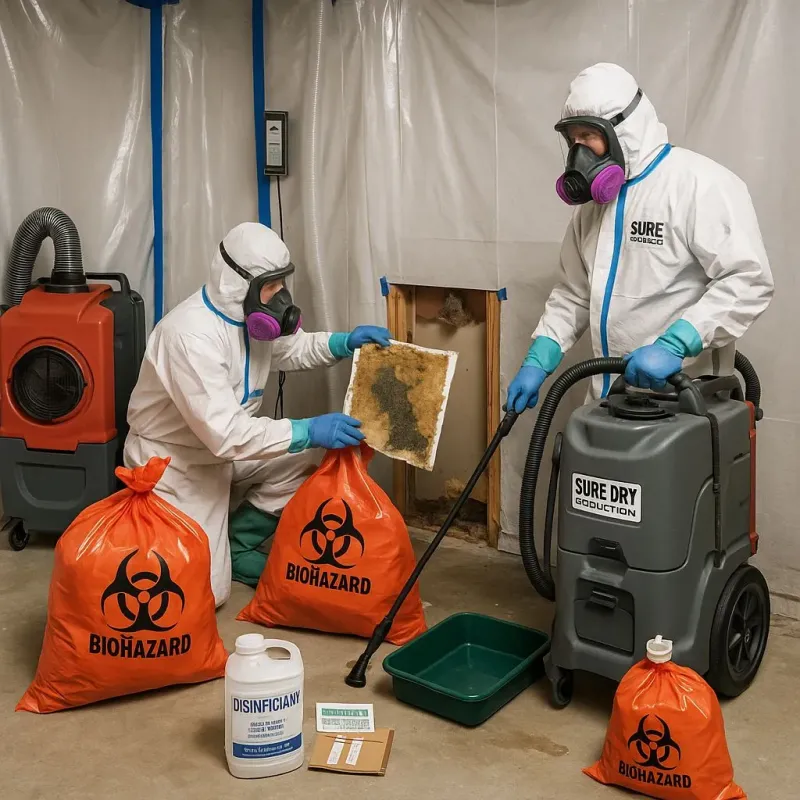 Contaminated Water Handling Protocols process in Four Corners, MD